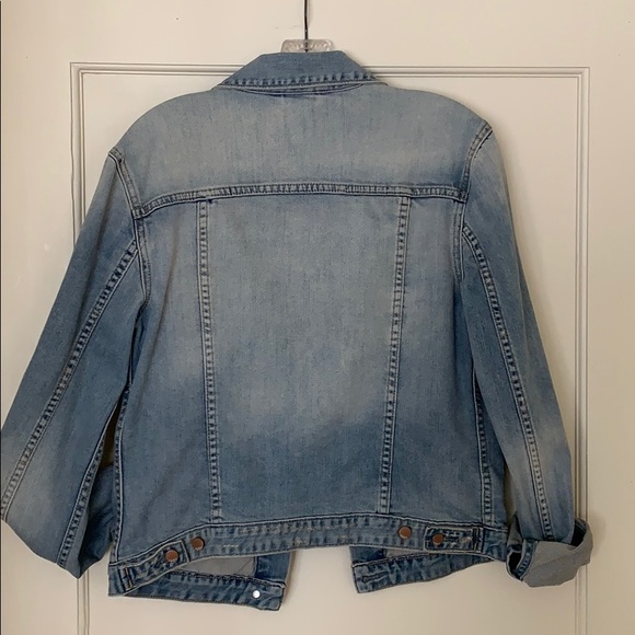 GAP 1969 Distressed Denim Jacket - Picture 4 of 9